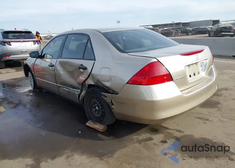 2006 Honda Accord 2.4 Vp из США, поврежденный, VIN 1HGCM56126A069534